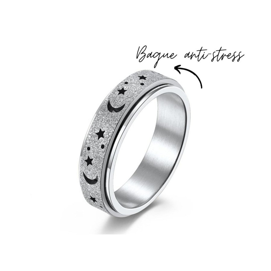 Rings CreatiVal | Cosmik-Silver Meditation Ring