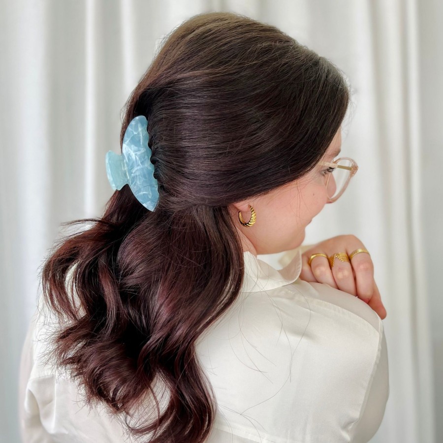 Hair Accessories CreatiVal | Domed Pliers - Turquoise