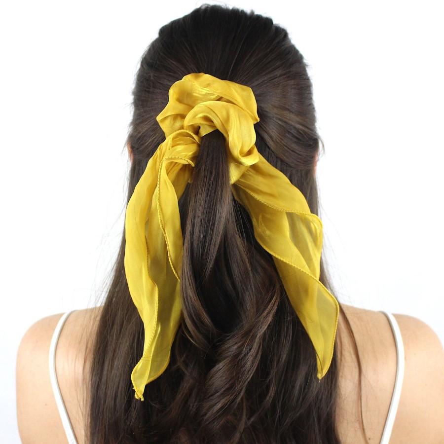 Hair Accessories CreatiVal | Cabbage Scarf - Sunflower Yellow