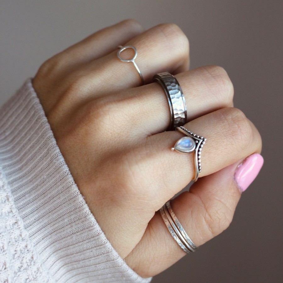 Meditation Rings CreatiVal | Harmony - Silver Meditation Ring