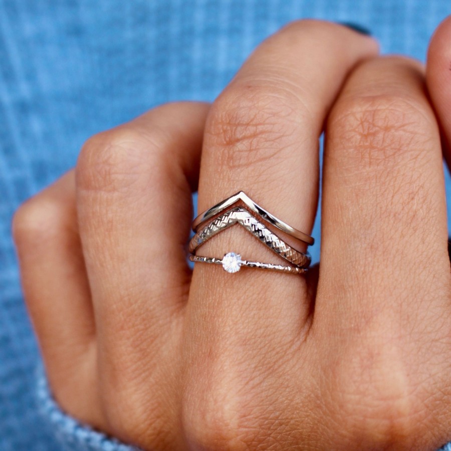 Rings CreatiVal | Vaya - Adjustable Silver Ring