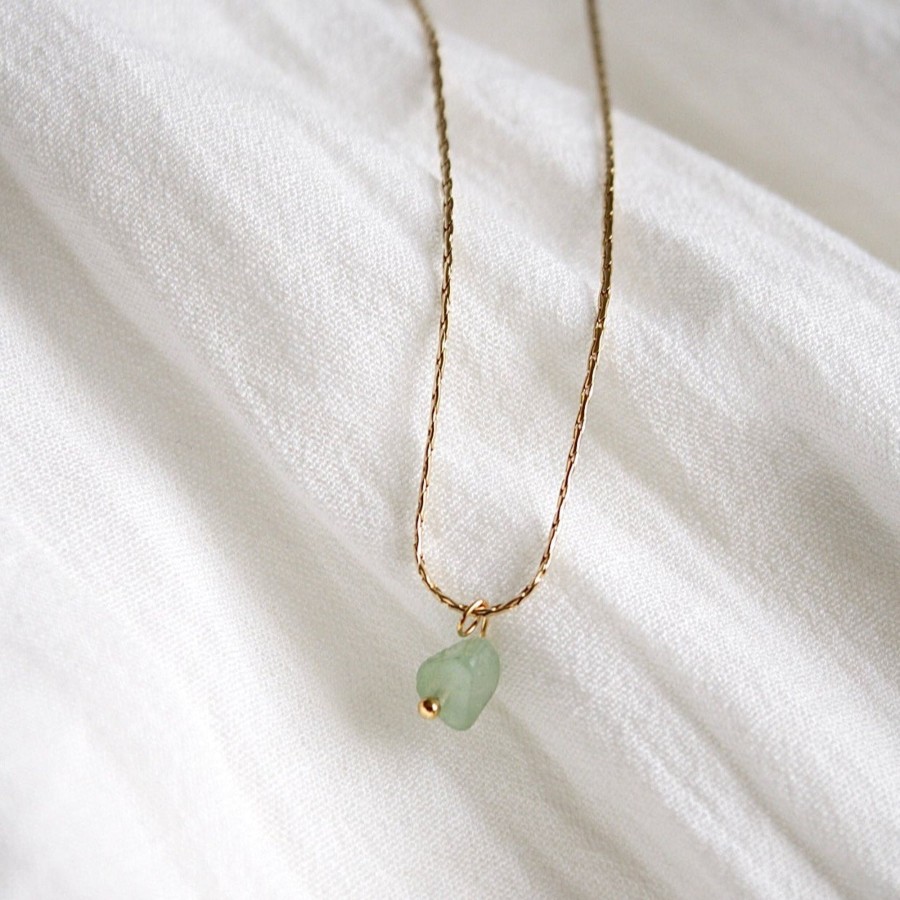 Necklaces CreatiVal | Aventurine - Gold