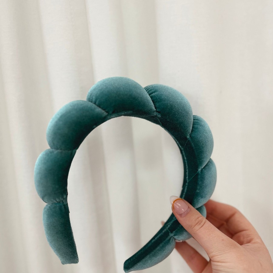 Hair Accessories CreatiVal | Skincare Headband - Emerald