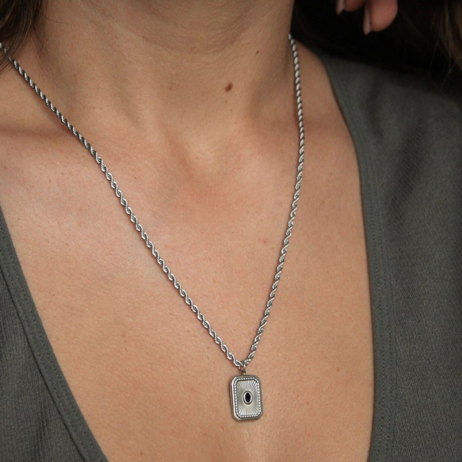 Necklaces CreatiVal | Obskur - Silver