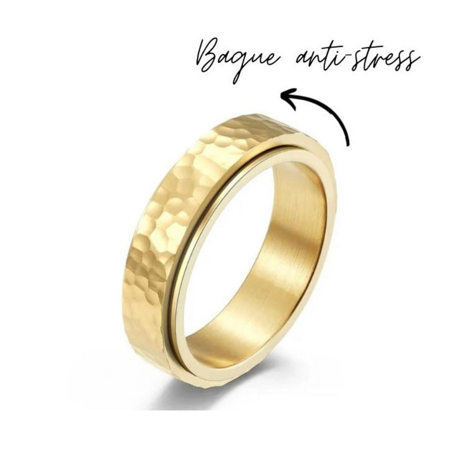 Meditation Rings CreatiVal | Harmony - Gold Meditation Ring