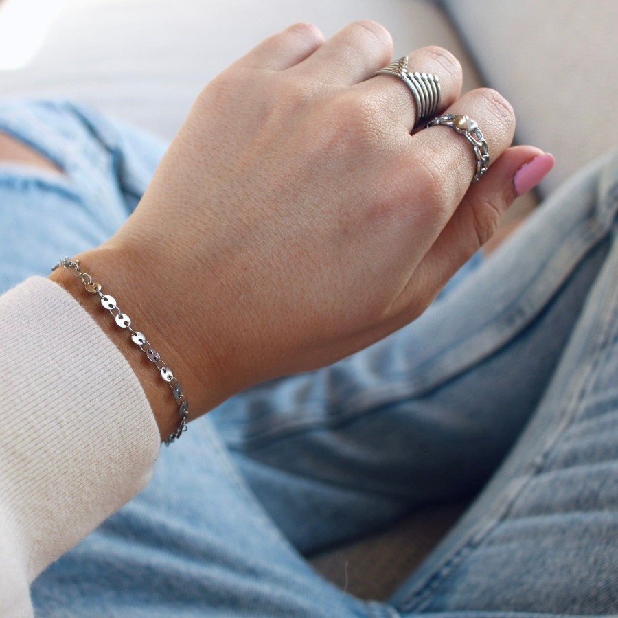 Bracelets CreatiVal | Capriss - Silver