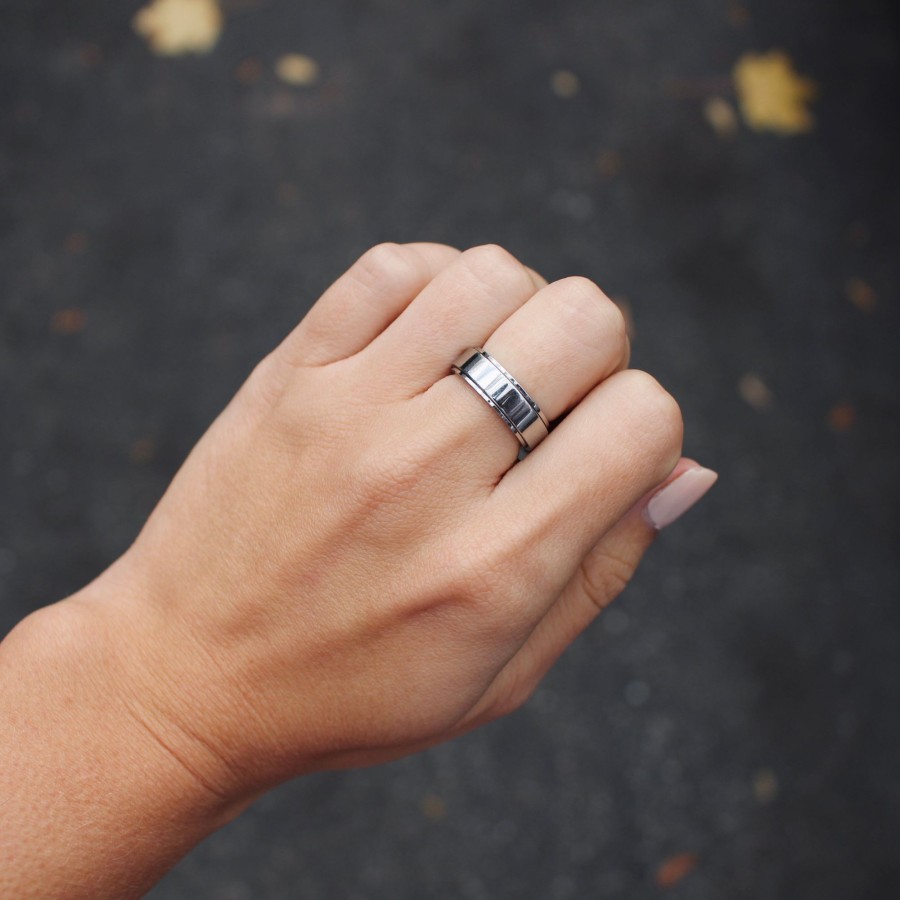 Rings CreatiVal | Serenity - Silver Meditation Ring