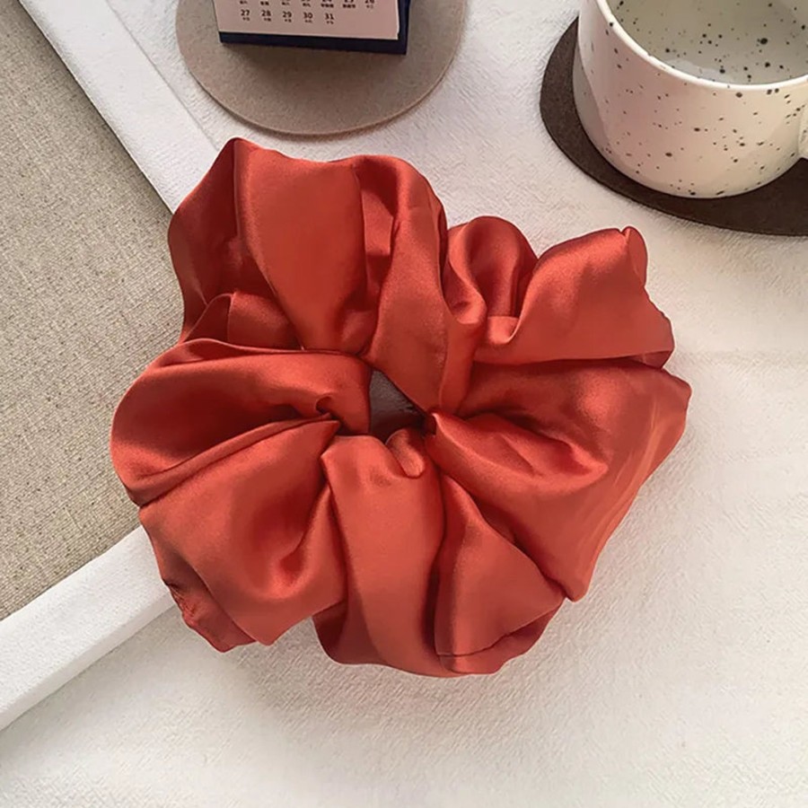 Hair Accessories CreatiVal | Glory Oversize Satin Cabbage