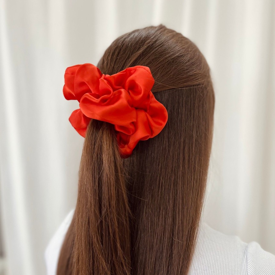 Hair Accessories CreatiVal | Glory Oversize Satin Cabbage