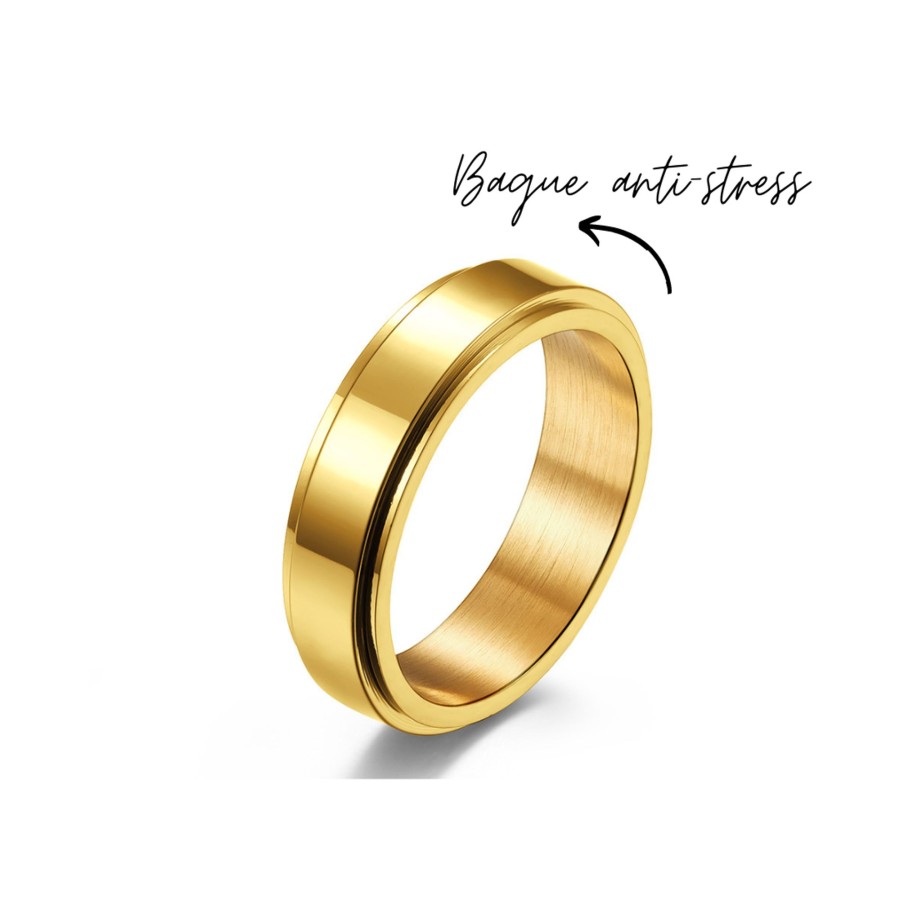 Rings CreatiVal | Serenity - Gold Meditation Ring